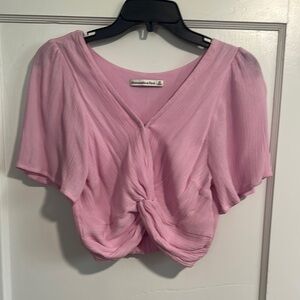 NWOT Abercrombie & Fitch Cropped Blouse